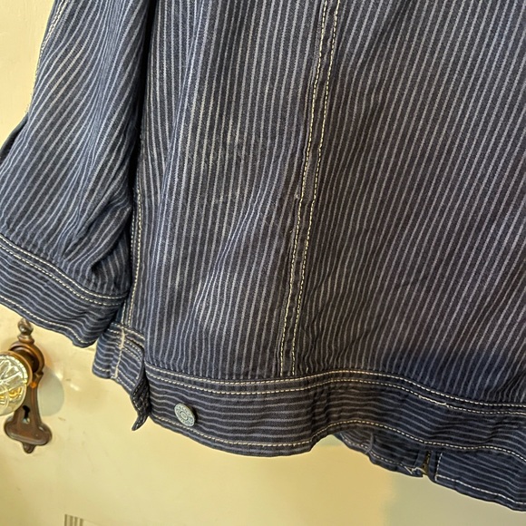 RL Lauren Jeans Co. Overdyed and Upcycled Denim Jacket, size XL - Picture 6 of 11